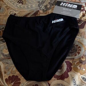Hind Black Athletic Briefs
